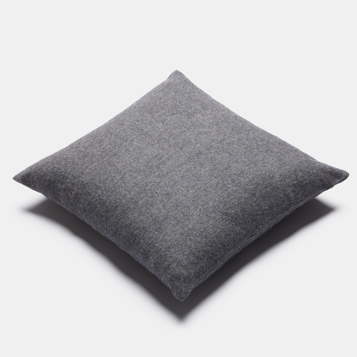 Exclusive Fishbone Wool Cushion