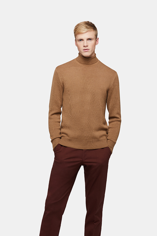ALPAKA Mens rollneck sweater CAMEL front_grey-600x900px