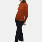 Womens Lightweight Turtleneck Sweater - Image 2